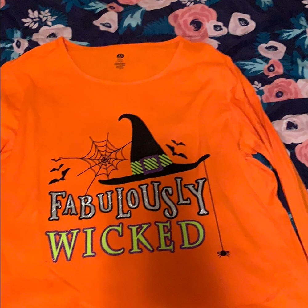 Halloween long sleeve shirt!